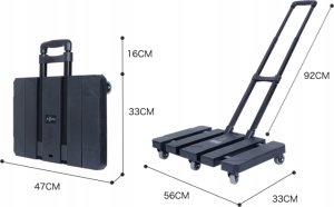 Rockforce Składany wózek transportowy 3