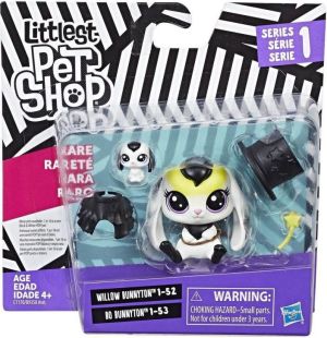 Figurka Hasbro Littlest Pet Shop Para zwierzaków, Króliki (B9358/C1170) 1