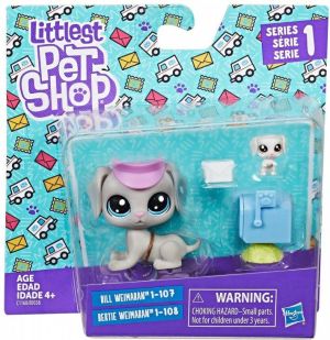 Figurka Hasbro Littlest Pet Shop Para zwierzaków, psy (B9358/C1168) 1
