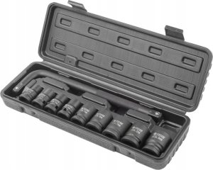 Zestaw narzędzi Forsage Zestaw narzędzi udarowych 1/2" 10el. (10-24mm) 4