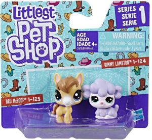 Figurka Hasbro Littlest Pet Shop Dwupak, Lamb & Horse (B9389/C1678) 1