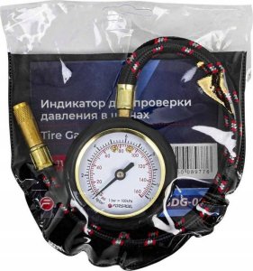 Forsage Wskaźnik ciśnienia w oponach z elastycznym wężem (0-11 Bar) 3