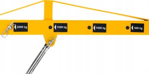 JCB Żuraw warsztatowy 2t hydrauliczny składany podnośnik do silników (długość wysięgnika: 365-1930mm) 14