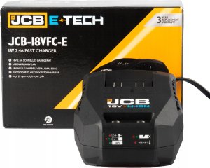 Ładowarka JCB Ładowarka do akumulatorów 18V 2,4A 4