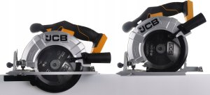 Pilarka tarczowa JCB Pilarka zagłębiarka akumulatorowa 18V 165mm (kpl.: akumulator 2Ah, ładowarka, torba) 11