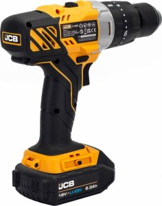 Wiertarko-wkrętarka JCB Wiertarko-wkrętarka akumulatorowa 18V (kpl.: akumulator 2Ah, ładowarka, torba) 2