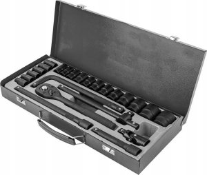 Zestaw narzędzi Forcekraft Zestaw narzędzi 1/2" 24el. (8-32mm) (6-kątnych) 3