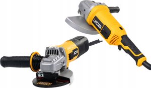 Szlifierka JCB Zestaw szlifierek kątowych 600W/2000W, 230V 115mm/230mm 16