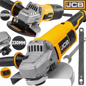Szlifierka JCB Zestaw szlifierek kątowych 600W/2000W, 230V 115mm/230mm 20