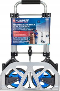 Wózek narzędziowy Forsage Wózek składany platformowy z teleskopową rączką - nośność: 70kg 2
