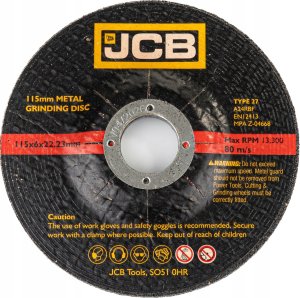 Szlifierka JCB Szlifierka kątowa 600W, 230V 115mm 16