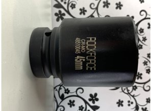 Rockforce Nasadka udarowa głęboka 45mm 1" (6-kątna) 2