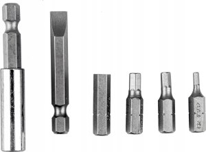 Zestaw narzędzi Forsage Zestaw wierteł i bitów 120el. 8