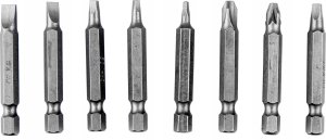 Zestaw narzędzi Forsage Zestaw wierteł i bitów 120el. 9