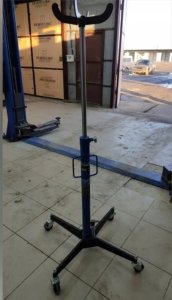 Forsage Podnośnik hydrauliczny do skrzyń biegów 0,5t (h min: 110cm, h max: 185cm) 3