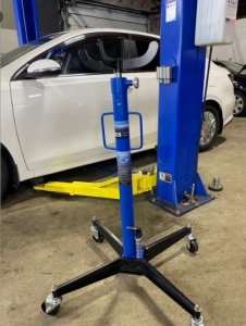 Forsage Podnośnik hydrauliczny do skrzyń biegów 0,5t (h min: 110cm, h max: 185cm) 4