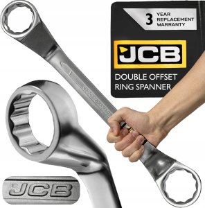 JCB Klucz oczkowy odgięty o 45 stopni 36-41mm 1