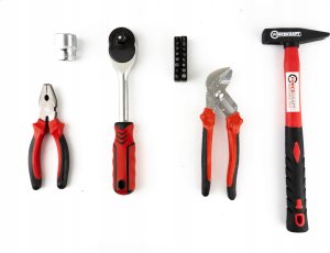 Zestaw narzędzi Forcekraft Zestaw narzędzi 99el. 1/4", 1/2" (6-kątnych) 3