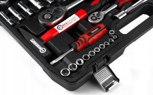 Zestaw narzędzi Forcekraft Zestaw narzędzi 99el. 1/4", 1/2" (6-kątnych) 7