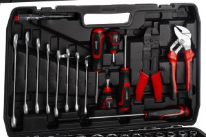 Zestaw narzędzi Forcekraft Zestaw narzędzi 99el. 1/4", 1/2" (6-kątnych) 8