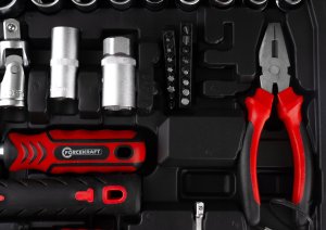 Zestaw narzędzi Forcekraft Zestaw narzędzi 99el. 1/4", 1/2" (6-kątnych) 9