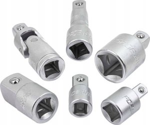 Zestaw narzędzi Forsage Zestaw adapterów 6el. 4