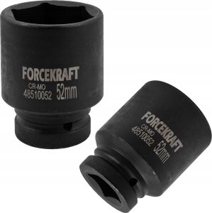 Forcekraft Nasadka udarowa głęboka 1" 52mm (6-kątna) 1