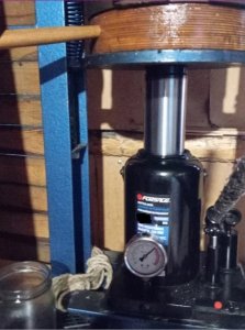 Forsage Podnośnik hydrauliczny słupkowy 50t (h min 280mm, h max 450mm) 13