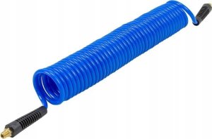 Forsage Wąż spiralny poliuretanowy 6.5mm x 10m z gwintowanymi końcówkami 1/4" (do powietrza) 1