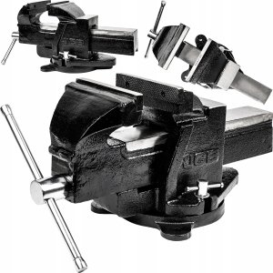 JCB Imadło stalowe obrotowe z kowadłem  6"-150mm 11
