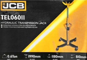 JCB Podnośnik hydrauliczny do skrzyń biegów 0,6t (h min 1180mm, h max 1990mm) 7