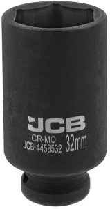 JCB Nasadka udarowa głęboka 1/2" 32mm (6-kątna) 1