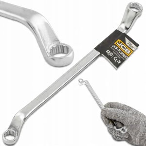 JCB Klucz oczkowy odgięty o 75 stopni 8x10mm 1
