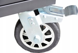 JCB Stół warsztatowy metalowy przenośny 4