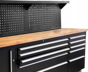 JCB Stół warsztatowy metalowy przenośny 10