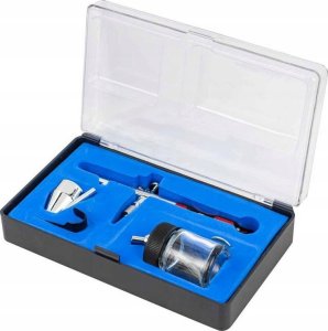 Rockforce Aerograf (dysza: 0,3mm, wymienne pojemniki 6ml i 22ml) 4
