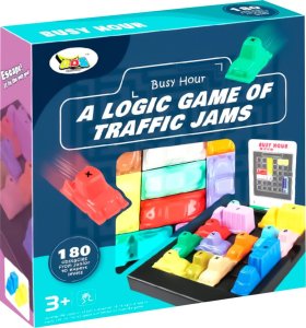 Pegaz Toys Układanka Logiczna Busy Hour Game of Traffic Jams 1