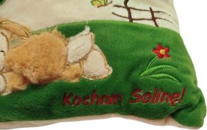 Axiom Poduszka z owieczką i grzechotką 35 x 25 cm 3