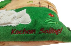 Axiom Poduszka z owieczką i grzechotką 35 x 25 cm 5