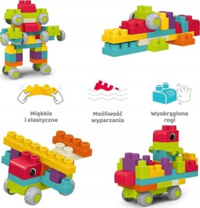 Askato Klocki Małych Geniuszy Soft miękkie 62 elementy 3