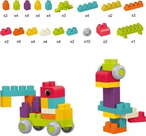 Askato Klocki Małych Geniuszy Soft miękkie 62 elementy 4