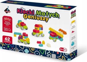 Askato Klocki Małych Geniuszy Soft miękkie 62 elementy 5