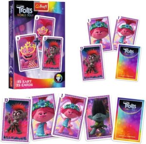 Trefl Karty Piotuś Gra Pamięciowa Trolls World Rour Trefl 3