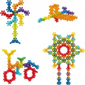 Askato Klocki Małych Geniuszy Kolorowe Kulki 160 elementów 5