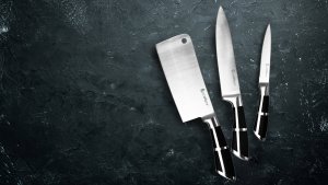 Elitehoff ZESTAW 9 ELEM. NOŻY KUCHENNYCH W STOJAKU Z OSTRZAŁKĄ I NOŻYCAMI E-6265 15