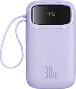 Powerbank Baseus Powerbank QPow 2 20000mAh 30W 2xUSB-C (fioletowy) 1