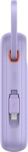 Powerbank Baseus Powerbank QPow 2 20000mAh 30W 2xUSB-C (fioletowy) 5