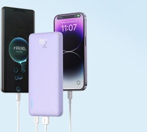 Powerbank Baseus Airpow 10000mAh Fioletowy 12