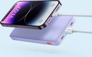 Powerbank Baseus Airpow 10000mAh Fioletowy 15