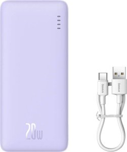 Powerbank Baseus Airpow 10000mAh Fioletowy 2
